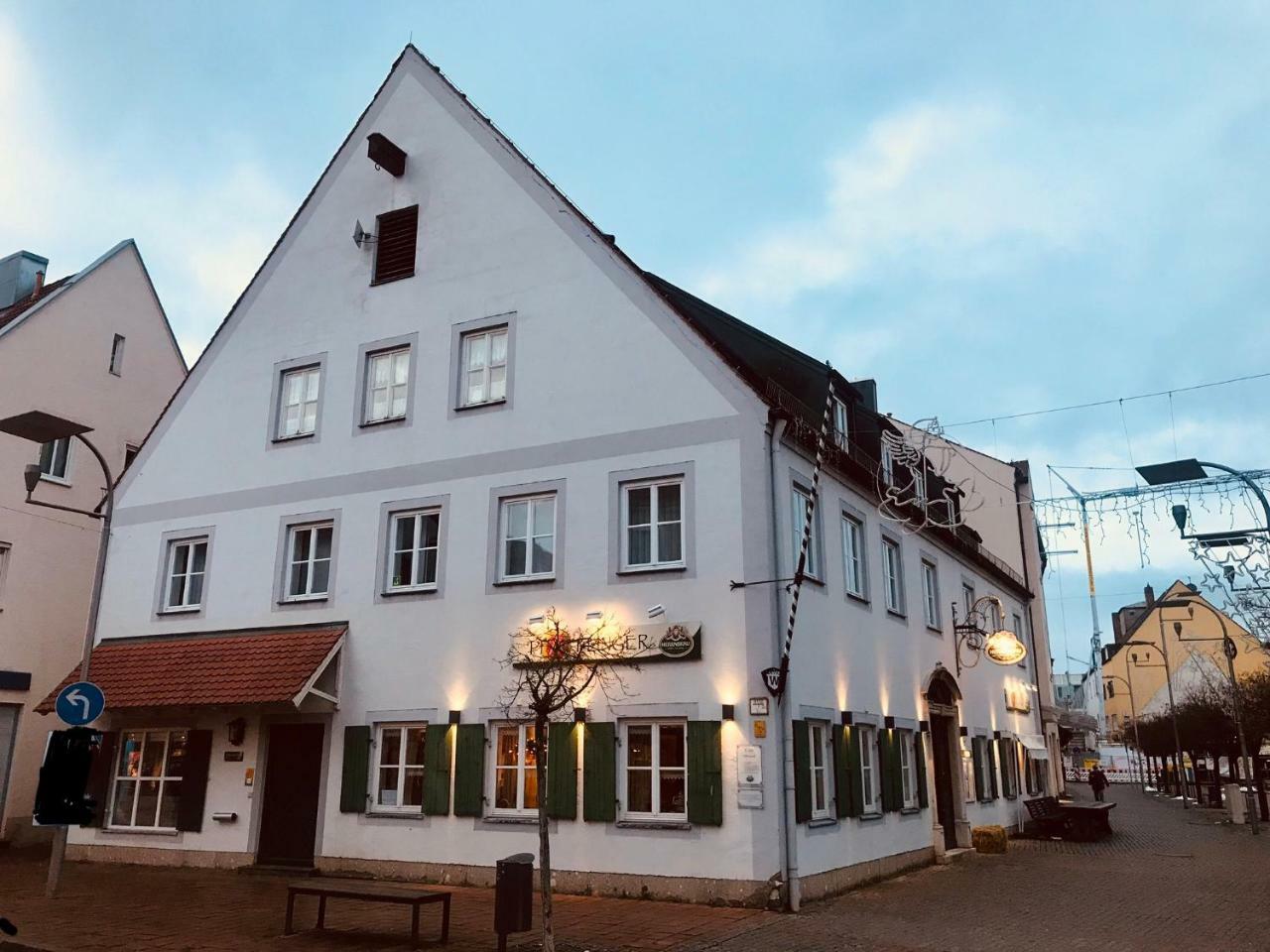 Gasthaus Pfafflinger Neuburg an Der Donau Eksteriør bilde